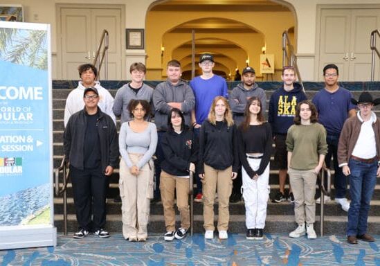 Local students attend MBI's 2024 World of Modular conference and tradeshow in Orlando, FL