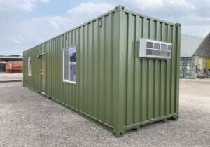 relocatable office used for construction sites