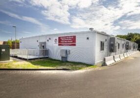 temporary modular classrooms